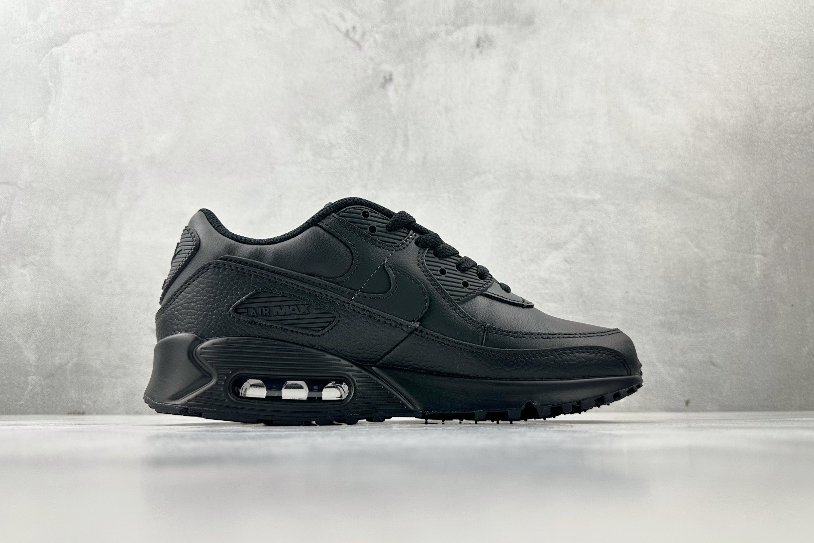 平台专供 Nike Air Max 90 Leather ”Triple Black”纯黑 CZ5594-001