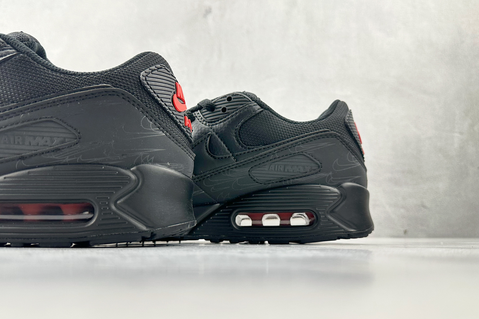 平台专供 Nike Air Max 90 ”Black Reflective” 黑红 DZ4504-003 平台专供 Nike Air Max 90 ”Black Reflective” 黑红 DZ4504-003