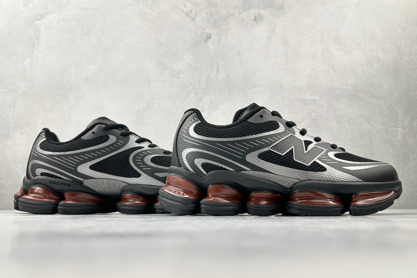 大厂出品 New Balance ABZORB 2000 黑红 U200028 大厂出品 New Balance ABZORB 2000 黑红 U200028