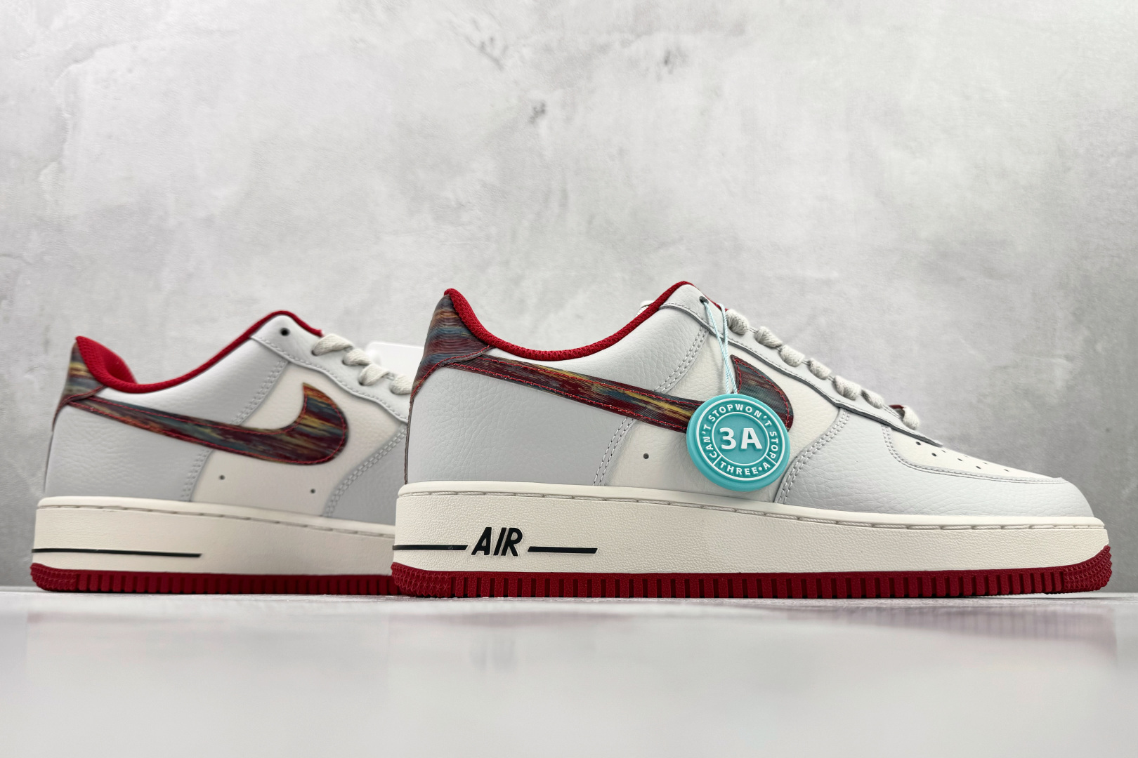 Nike Air Force 1 '07 灰白红 IM7380-030