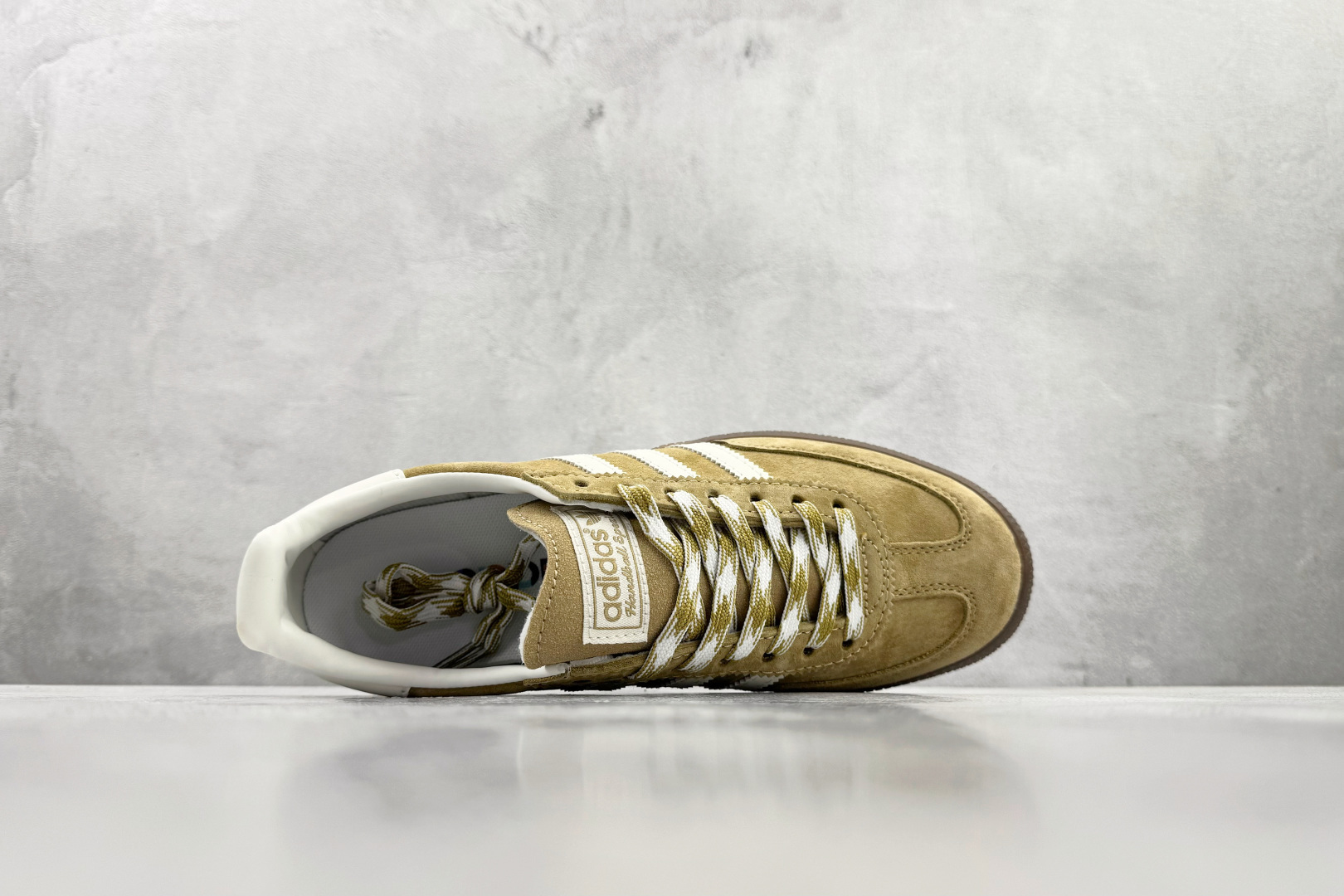 出口订单 adidas originals HANDBALL SPEZIAL 卡其棕 KI5939