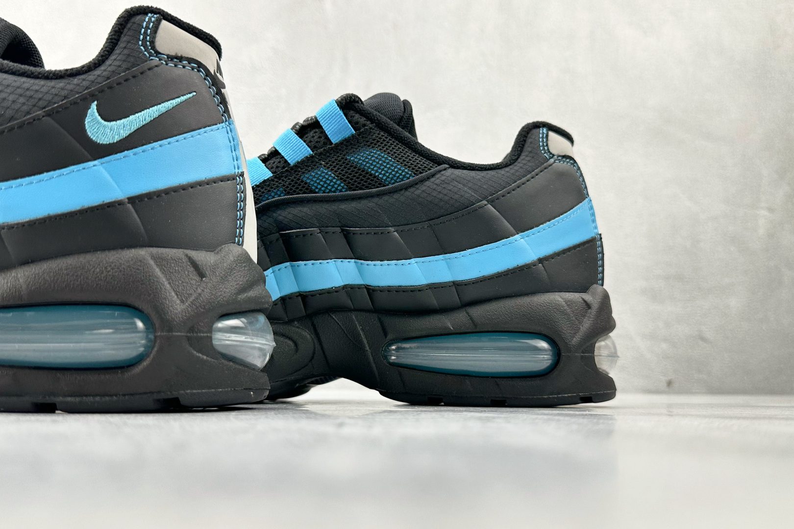 平台专供 Nike Air Max 95 黑蓝色 IB1667-001