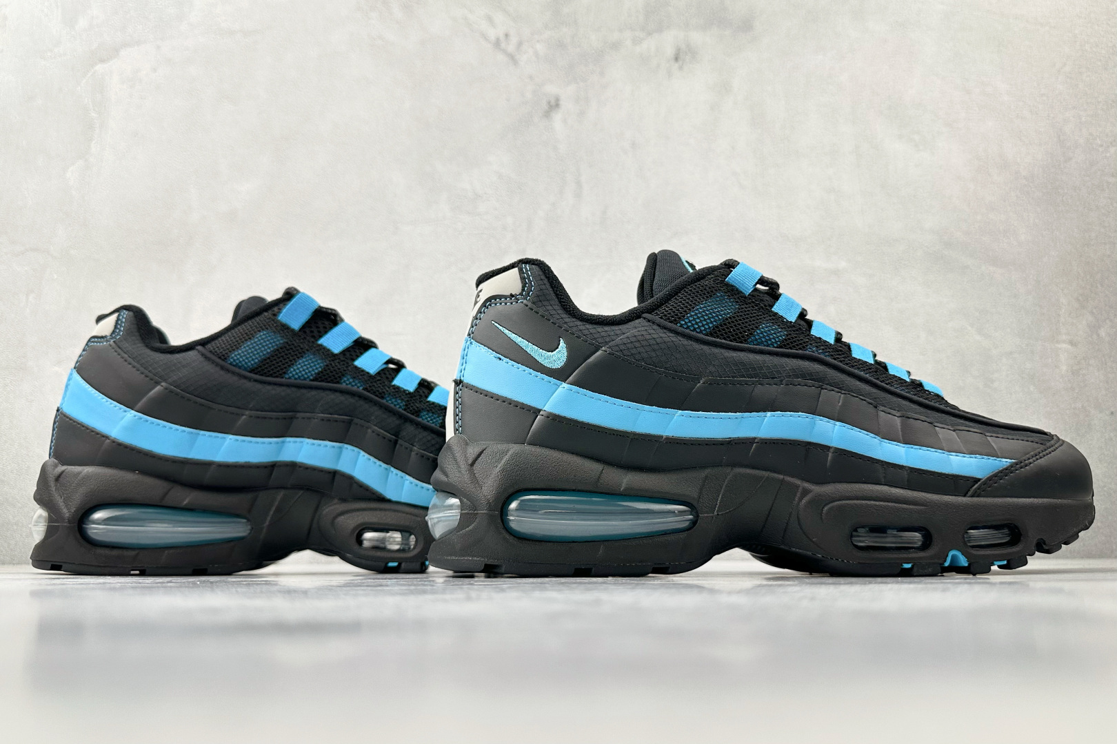 平台专供 Nike Air Max 95 黑蓝色 IB1667-001