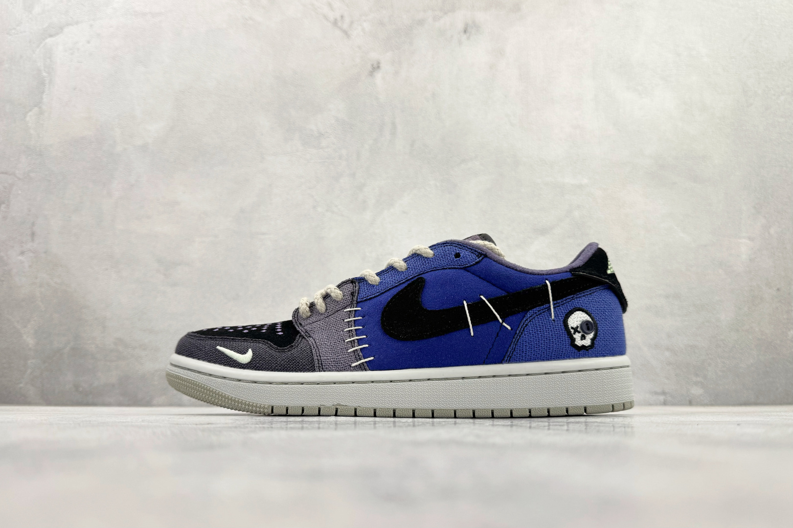 Zion Williamson x Jordan Air Jordan 1 Low ‘Regency Purple and Dark Raisin’ 巫毒娃娃 深蓝色 IH2309-500