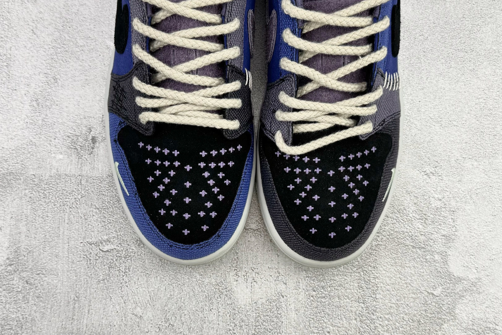 Zion Williamson x Jordan Air Jordan 1 Low 'Regency Purple and Dark Raisin' 巫毒娃娃 深蓝色 IH2309-500