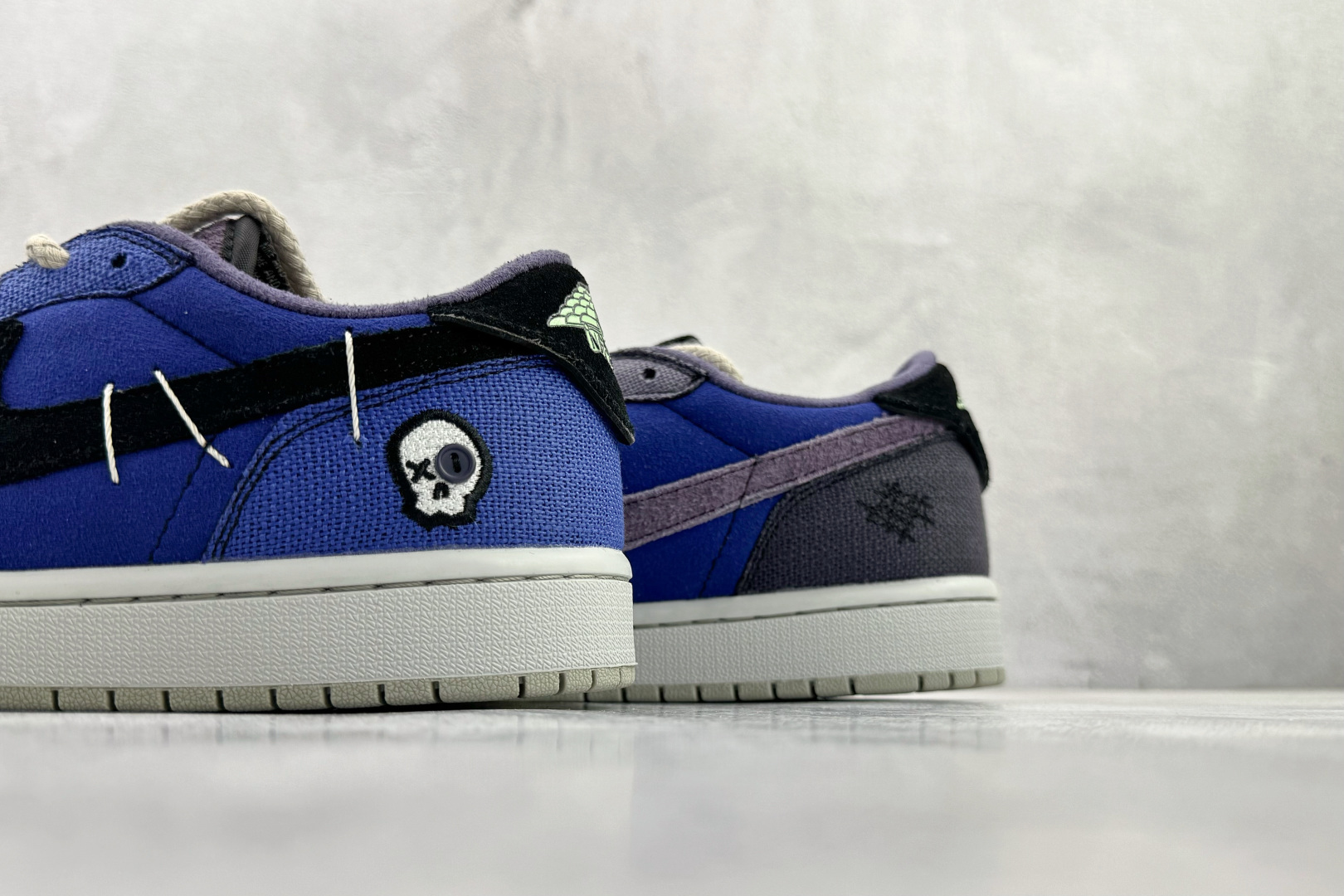Zion Williamson x Jordan Air Jordan 1 Low 'Regency Purple and Dark Raisin' 巫毒娃娃 深蓝色 IH2309-500
