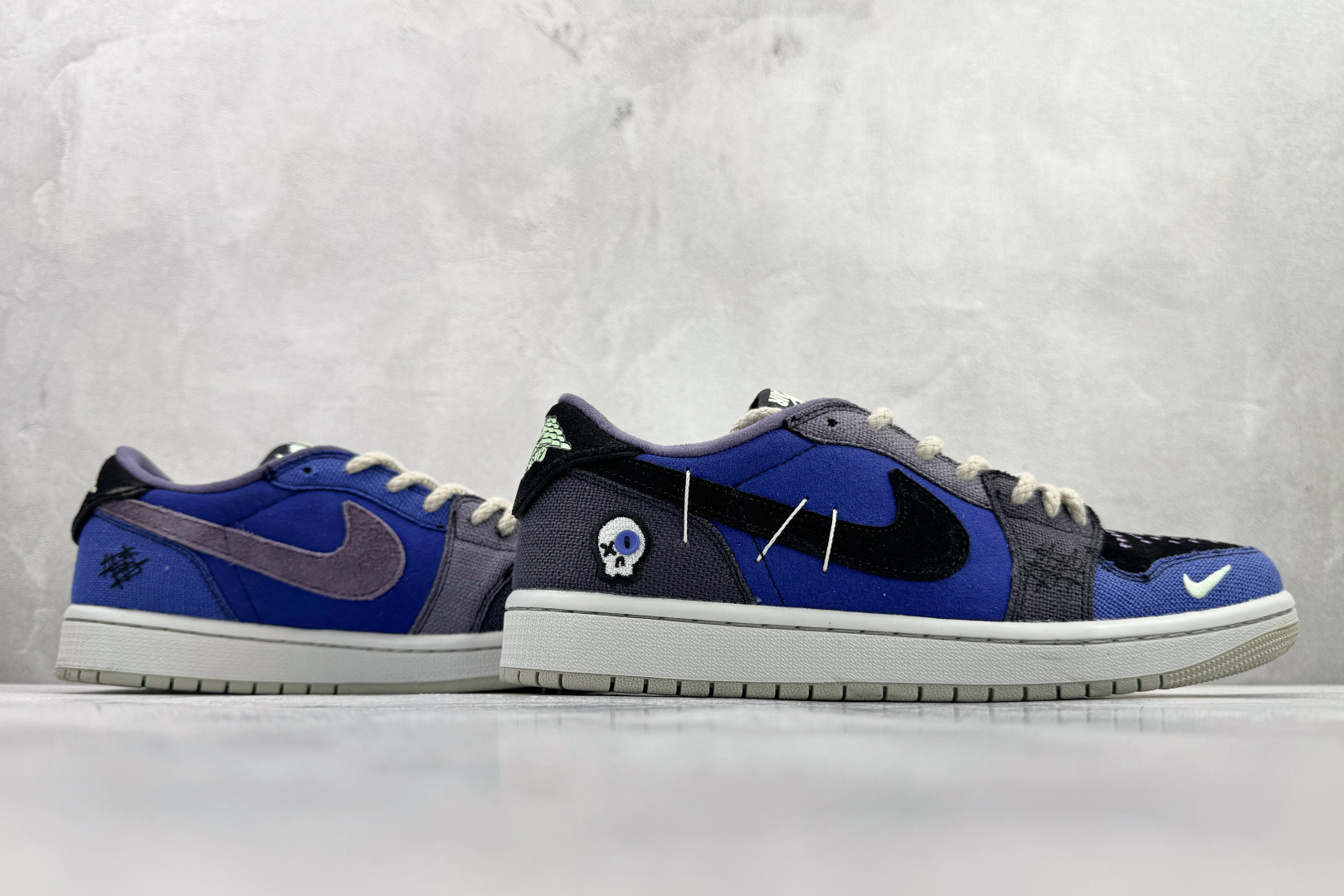 Zion Williamson x Jordan Air Jordan 1 Low 'Regency Purple and Dark Raisin' 巫毒娃娃 深蓝色 IH2309-500