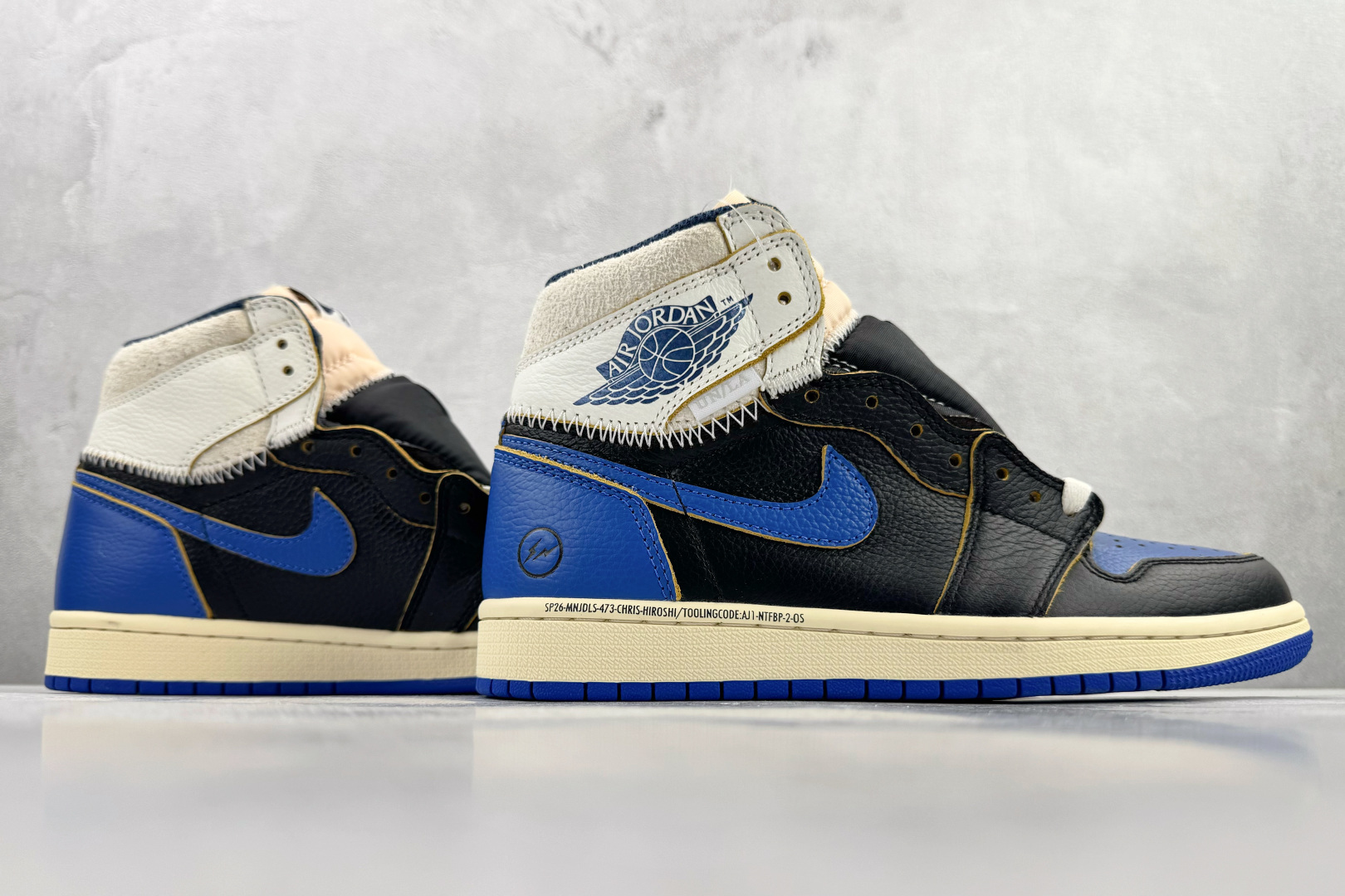 Jordan Air Jordan 1 Rtr Hi SP 黑白蓝 IO7847-001
