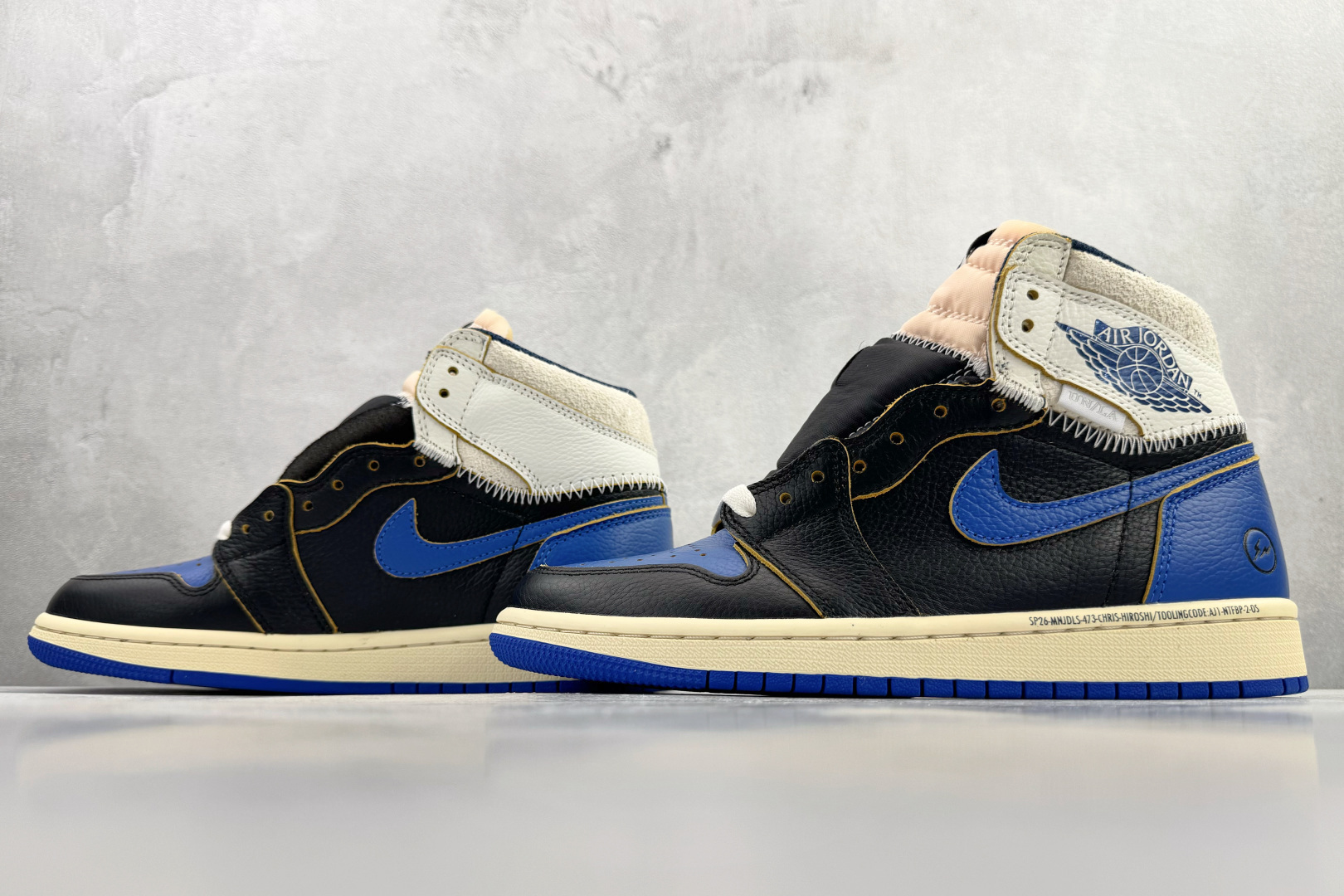 Jordan Air Jordan 1 Rtr Hi SP 黑白蓝 IO7847-001
