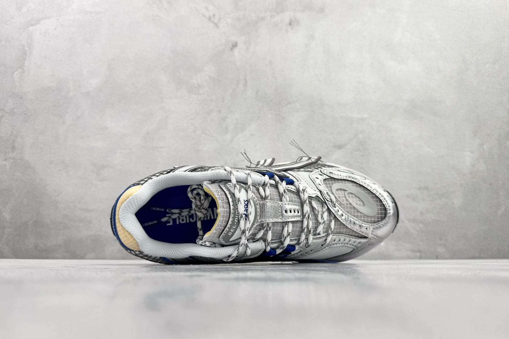 外贸订单 配色齐全 正确版本 完美还原 INVINCIBLE x ASICS GEL-Nimbus 10.1 HTTP 404 蓝白色 1203A814-021