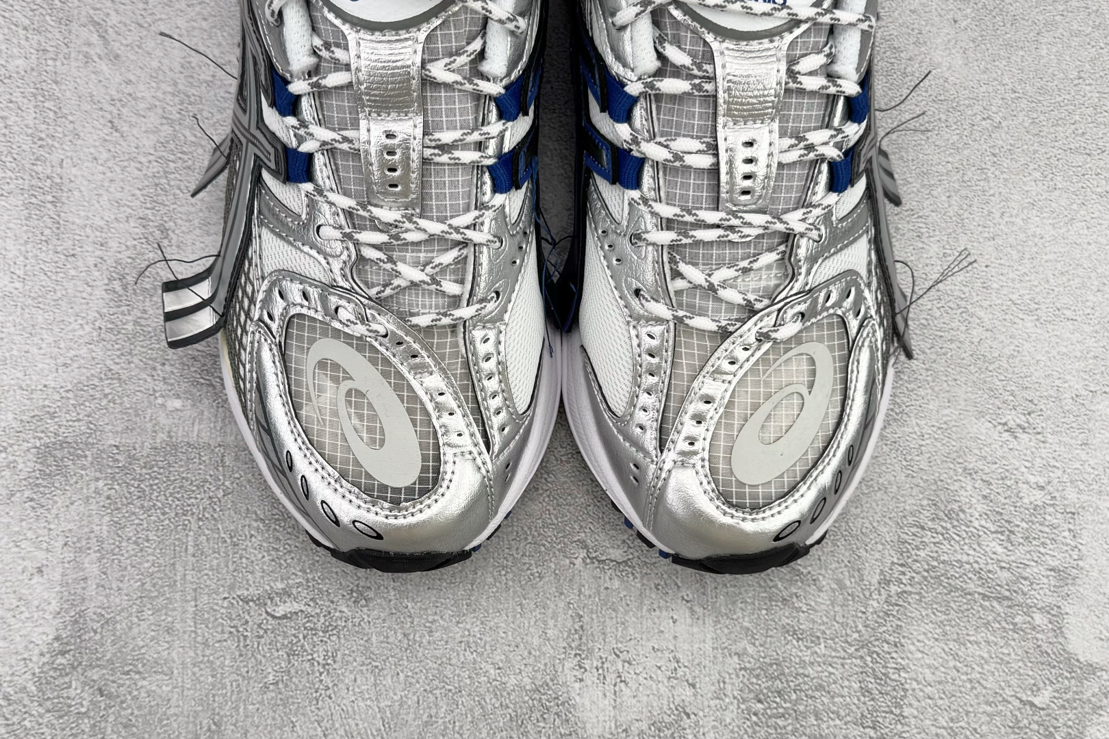 外贸订单 配色齐全 正确版本 完美还原 INVINCIBLE x ASICS GEL-Nimbus 10.1 HTTP 404 蓝白色 1203A814-021