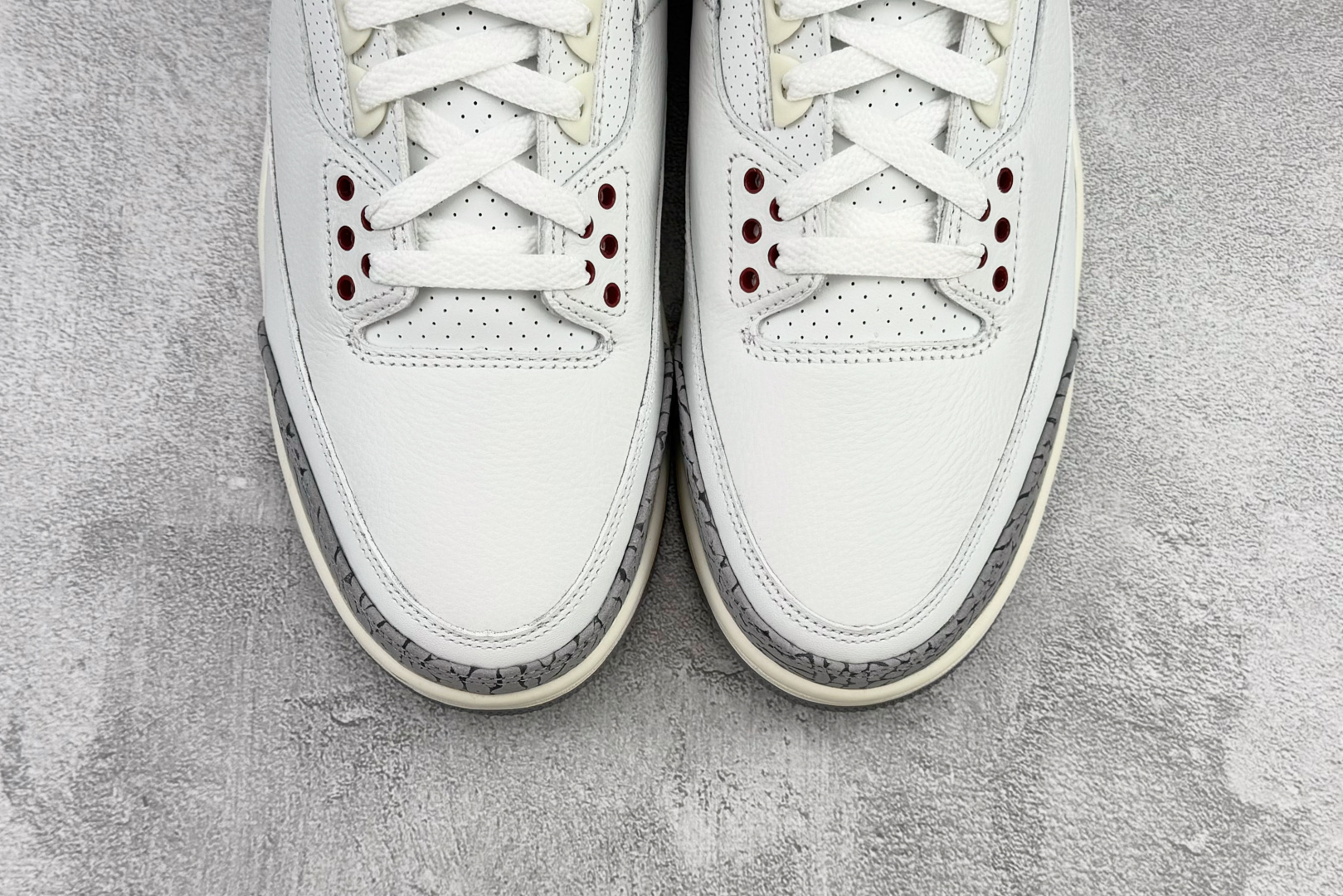 LJR Jordan Air Jordan 3 White Cement Reimagined 白灰 货