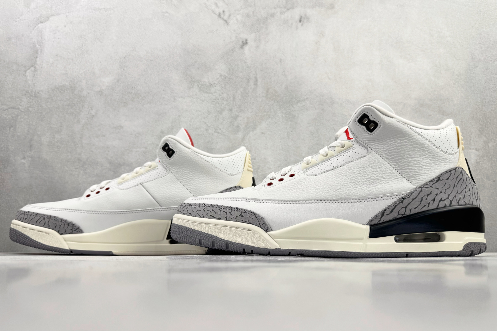 LJR Jordan Air Jordan 3 White Cement Reimagined 白灰 货