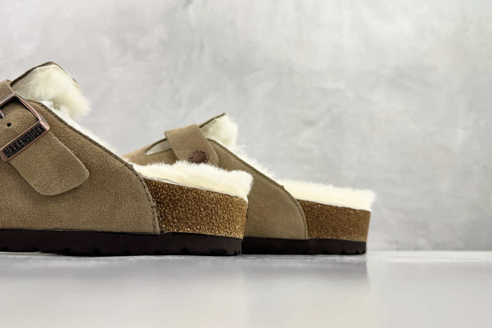 Birkenstock Boston Shearling 棕色 1027460