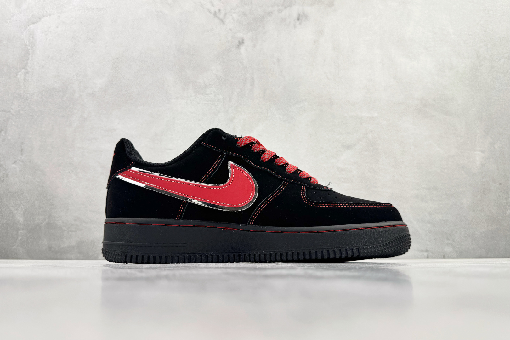 Nike Air Force 1'07 LX 黑红 DD1982-339