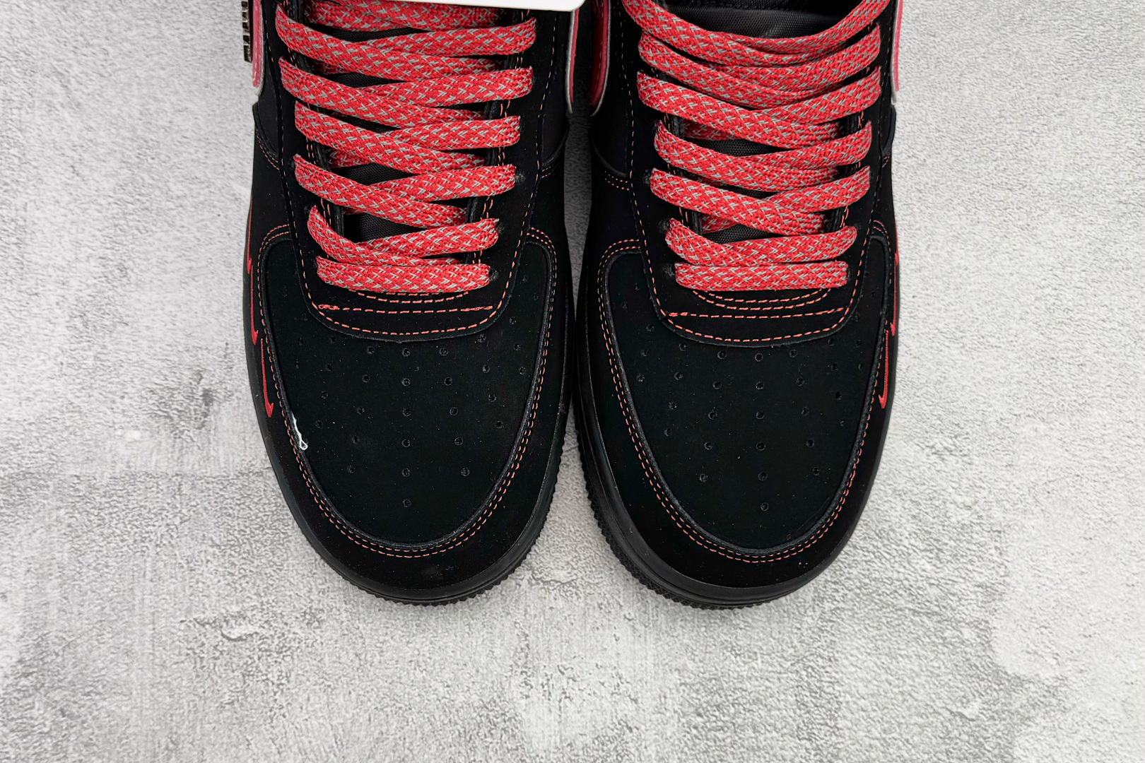 Nike Air Force 1'07 LX 黑红 DD1982-339
