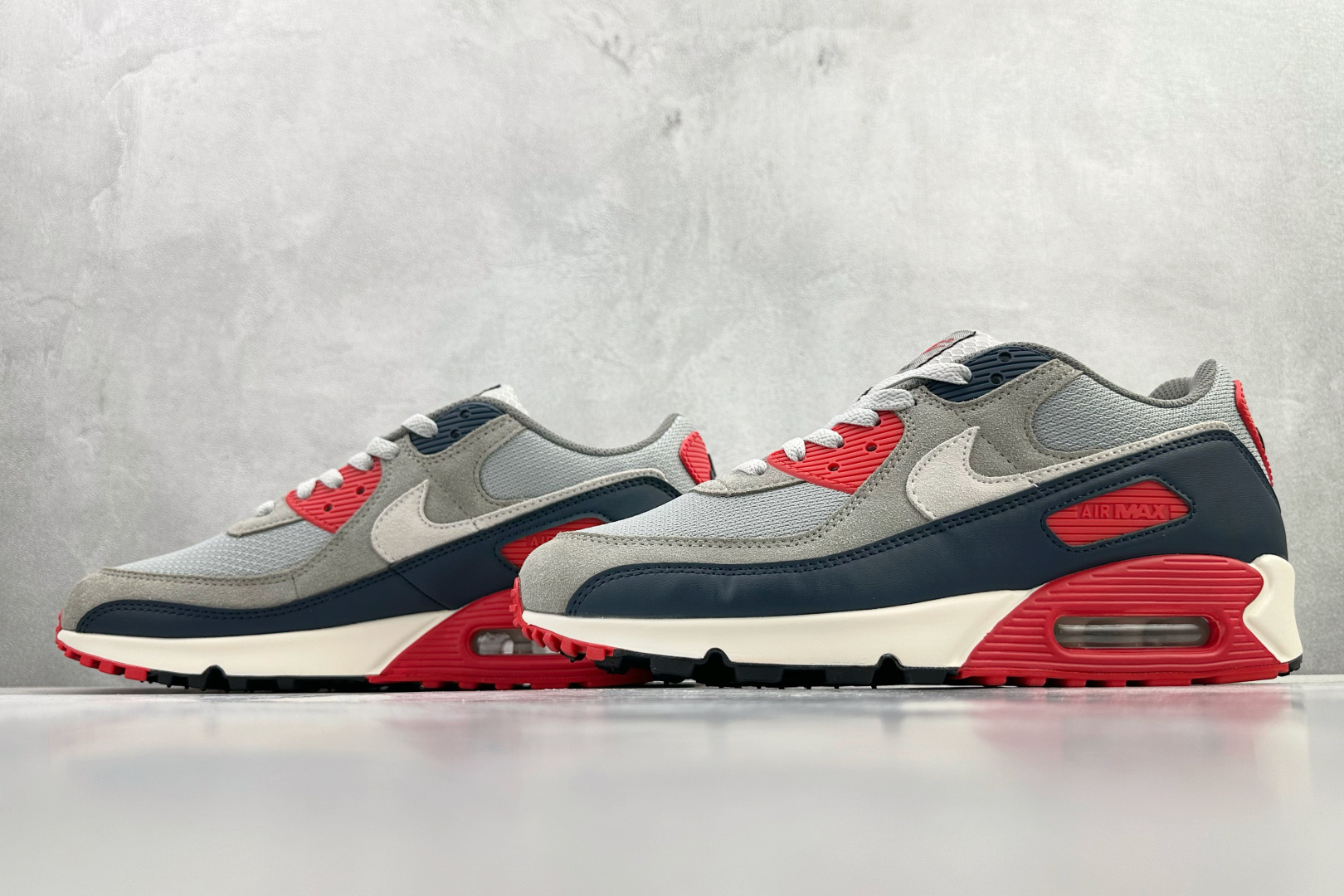 平台专供 Nike Air 90 “USA” 灰蓝红 DM0029-005