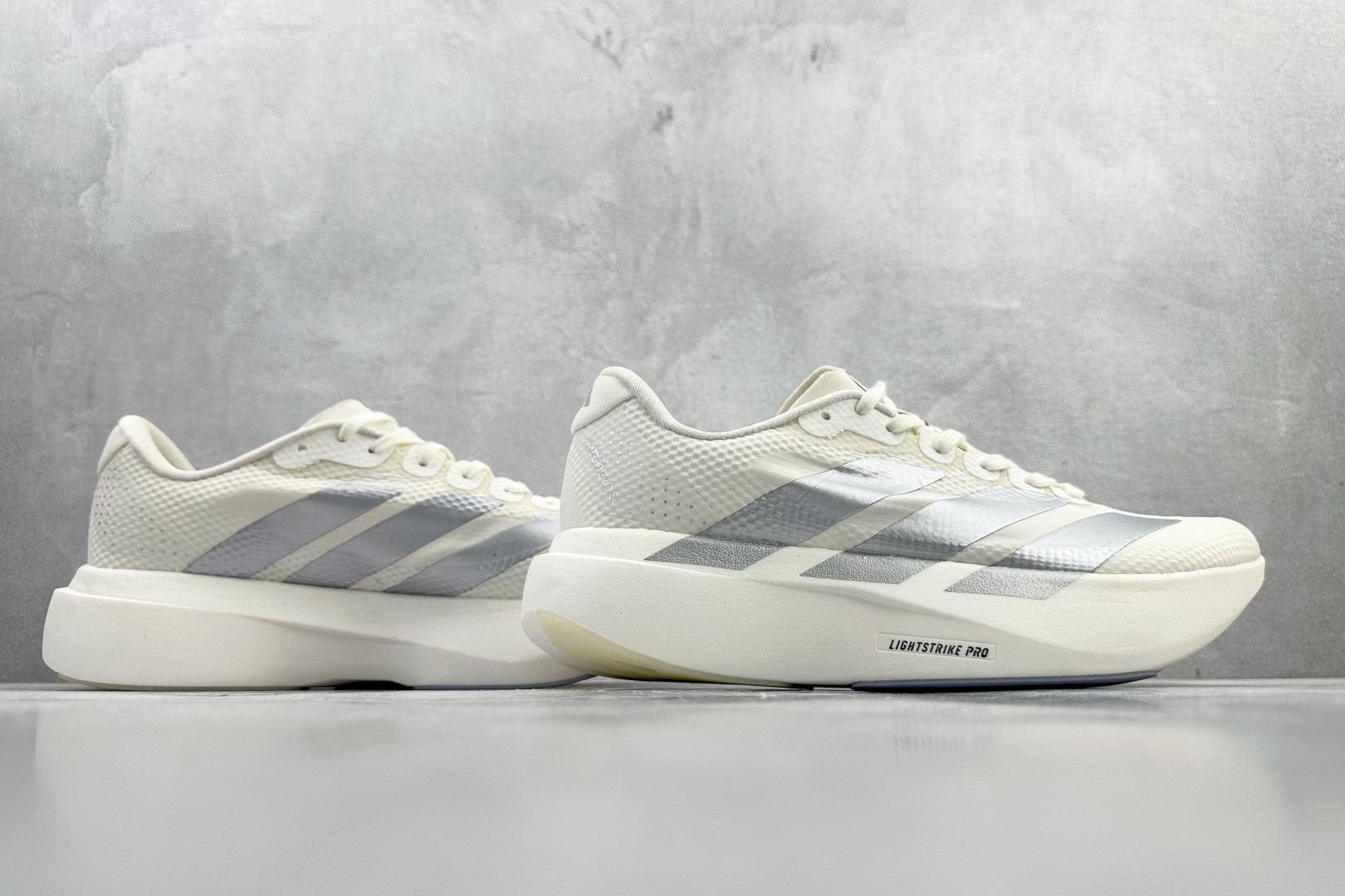 adidas Adizero Evo SL 银白 JR2028 adidas Adizero Evo SL 银白 JR2028