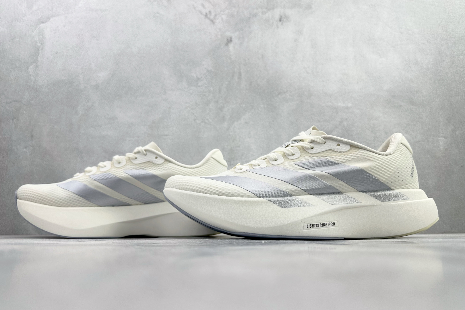 adidas Adizero Evo SL 银白 JR2028 adidas Adizero Evo SL 银白 JR2028