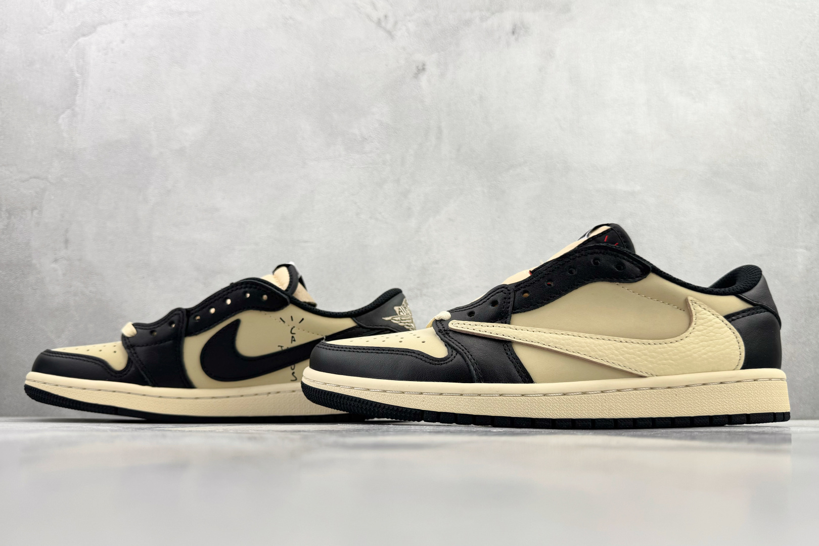Travis Scott x Jordan Air Jordan 1 Low 倒钩 米黑 DM7866-201 Travis Scott x Jordan Air Jordan 1 Low 倒钩 米黑 DM7866-201