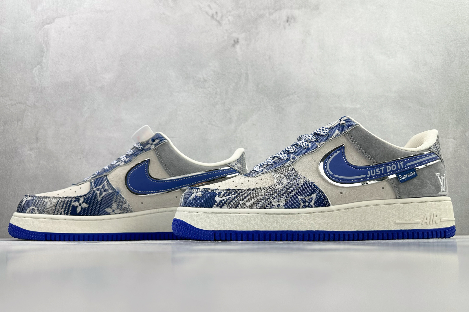 Nike AIR FORCE 1'07 LX LV 联名 蓝白灰 SY1388-031 Nike AIR FORCE 1'07 LX LV 联名 蓝白灰 SY1388-031