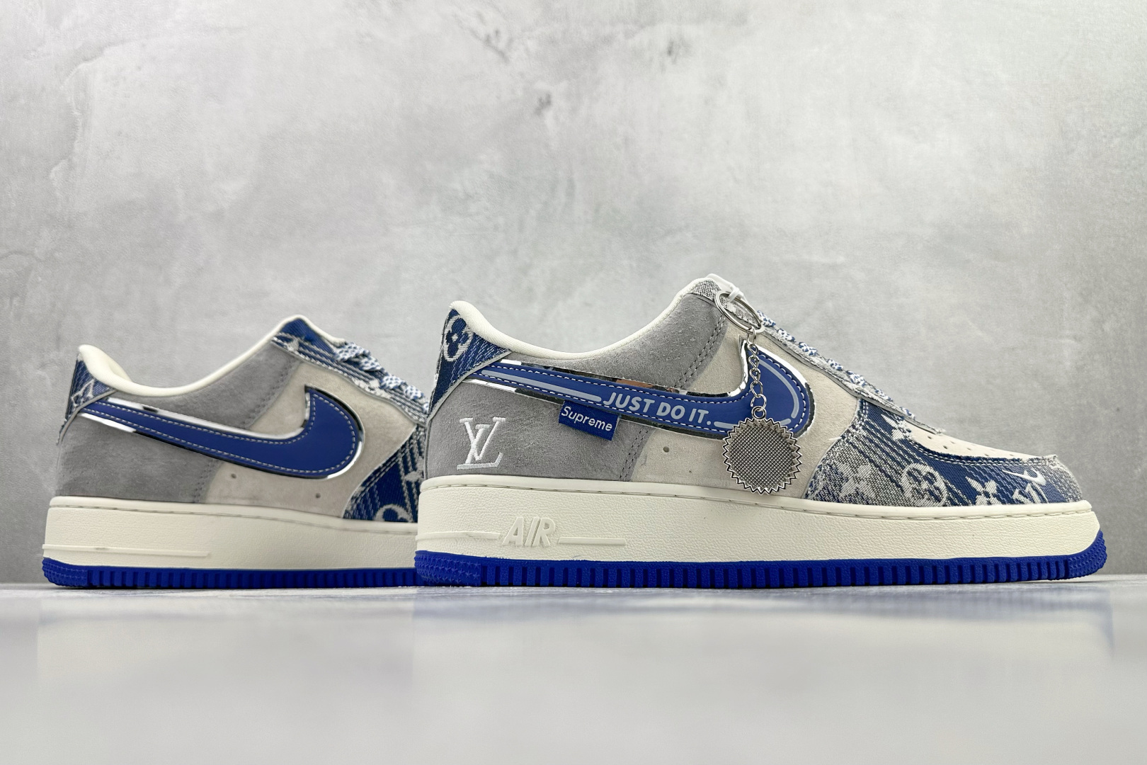 Nike AIR FORCE 1'07 LX LV 联名 蓝白灰 SY1388-031 Nike AIR FORCE 1'07 LX LV 联名 蓝白灰 SY1388-031