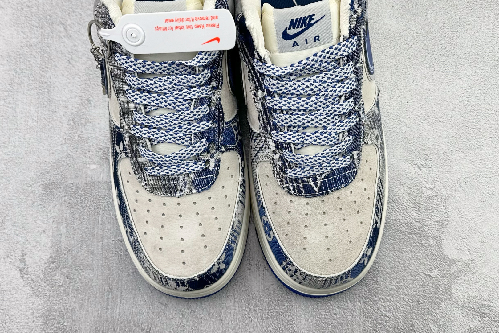 Nike AIR FORCE 1'07 LX LV 联名 蓝白灰 SY1388-031 Nike AIR FORCE 1'07 LX LV 联名 蓝白灰 SY1388-031