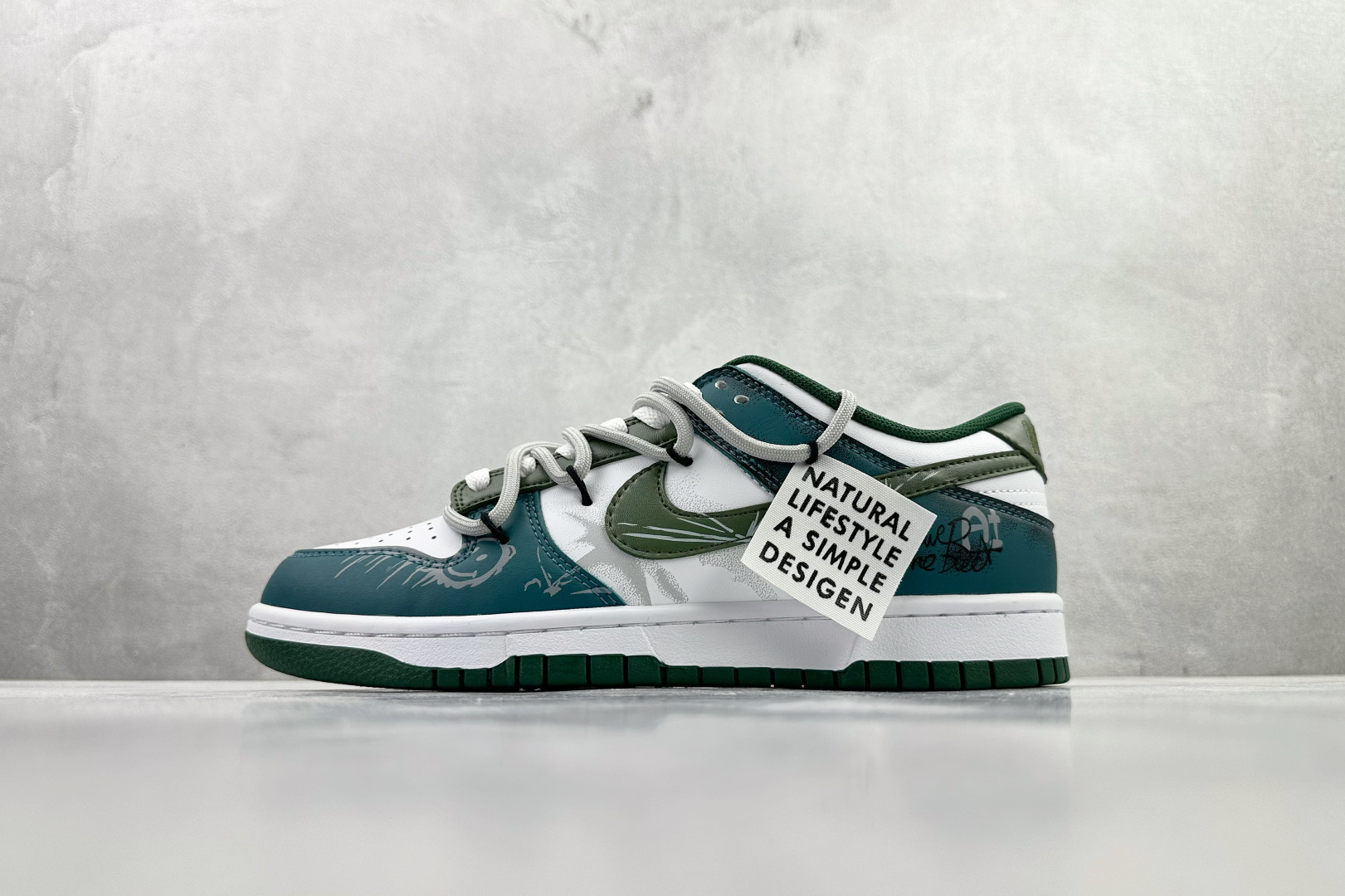 定制球鞋 Nike Dunk 林行者 森林奇境 绿色 DD1391-101 定制球鞋 Nike Dunk 林行者 森林奇境 绿色 DD1391-101
