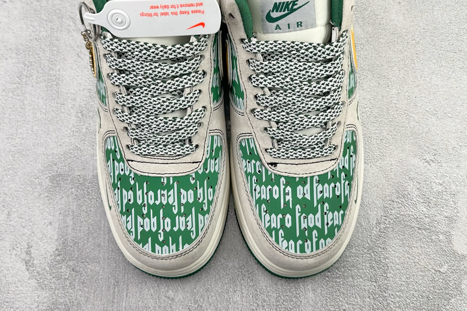 Nike AIR FORCE 1'07 LX 灰绿黄 SY1388-025 Nike AIR FORCE 1'07 LX 灰绿黄 SY1388-025