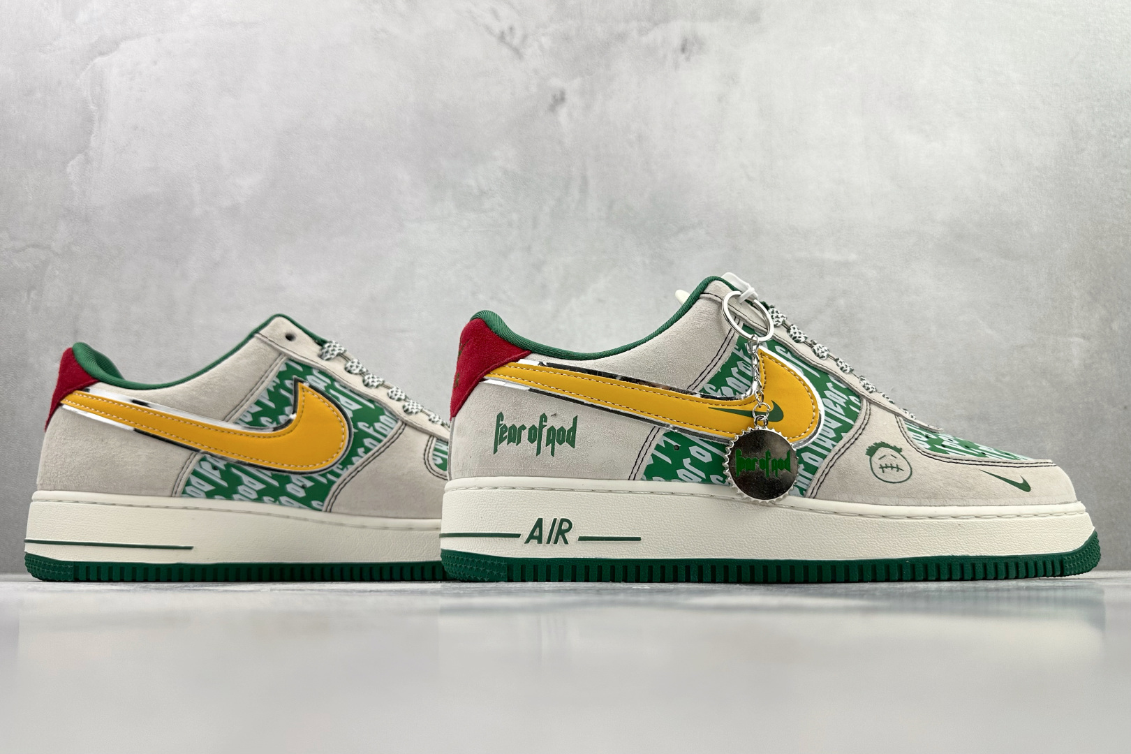 Nike AIR FORCE 1'07 LX 灰绿黄 SY1388-025 Nike AIR FORCE 1'07 LX 灰绿黄 SY1388-025