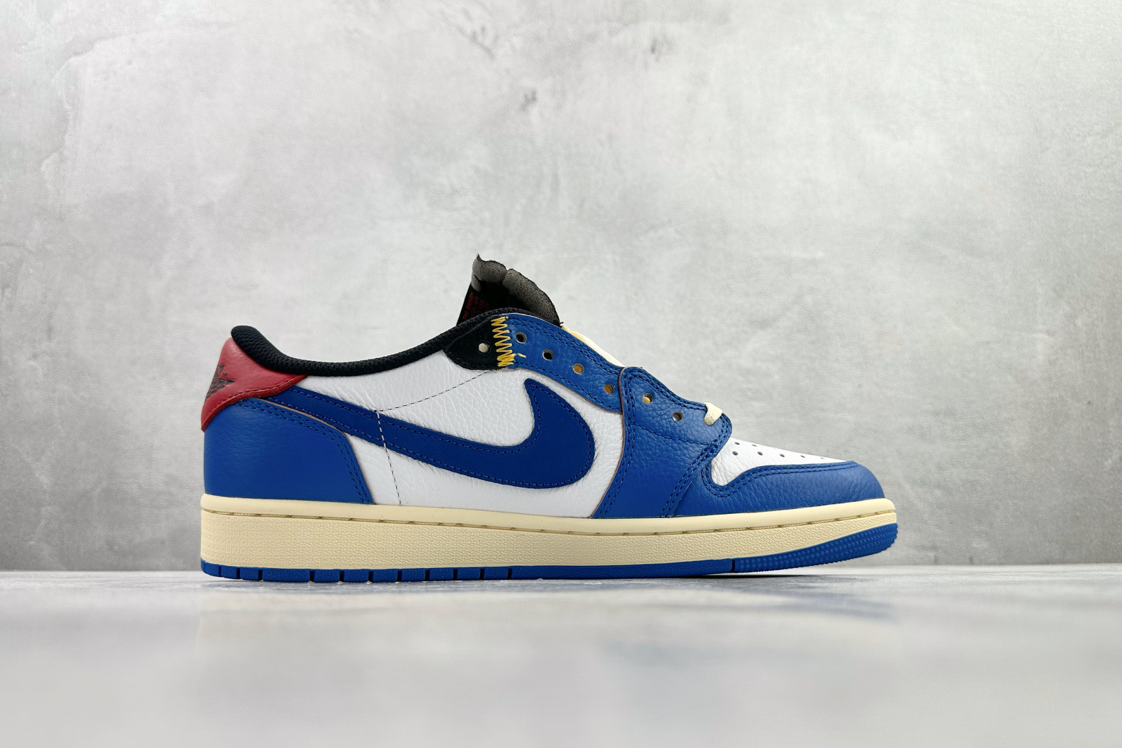 LJR Jordan Air Jordan 1 Retro Low OG 蓝红货号：HQ6998 146