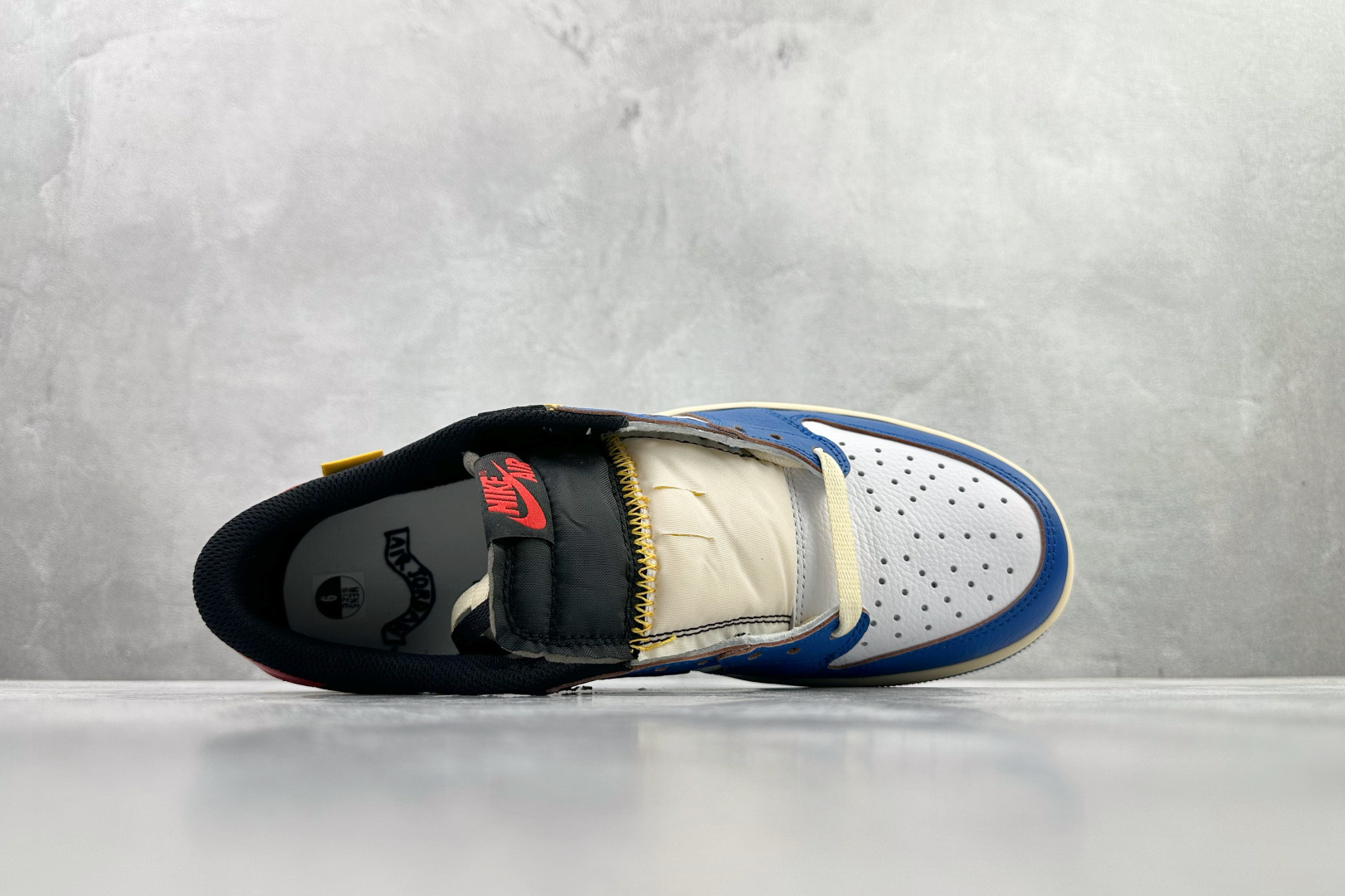 LJR Jordan Air Jordan 1 Retro Low OG 蓝红货号：HQ6998 146