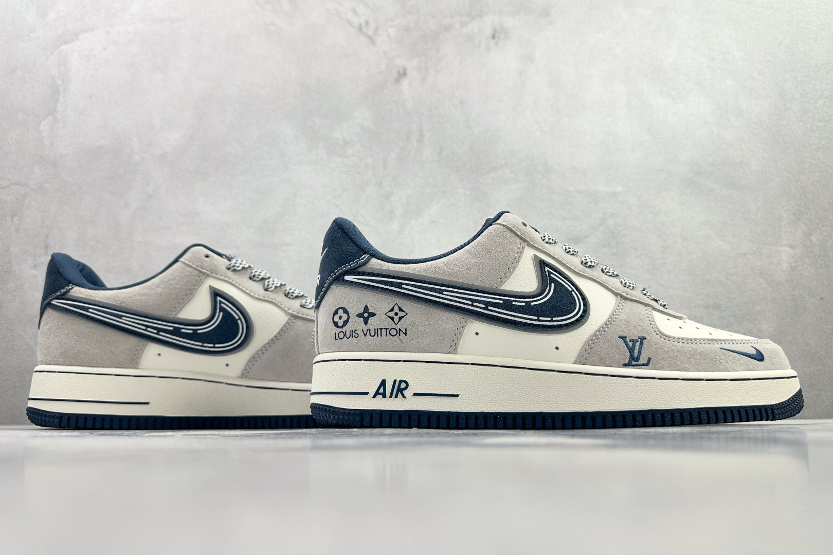 Nike Dunk Low Retro LV 联名 灰白蓝 DD1928-308 Nike Dunk Low Retro LV 联名 灰白蓝 DD1928-308