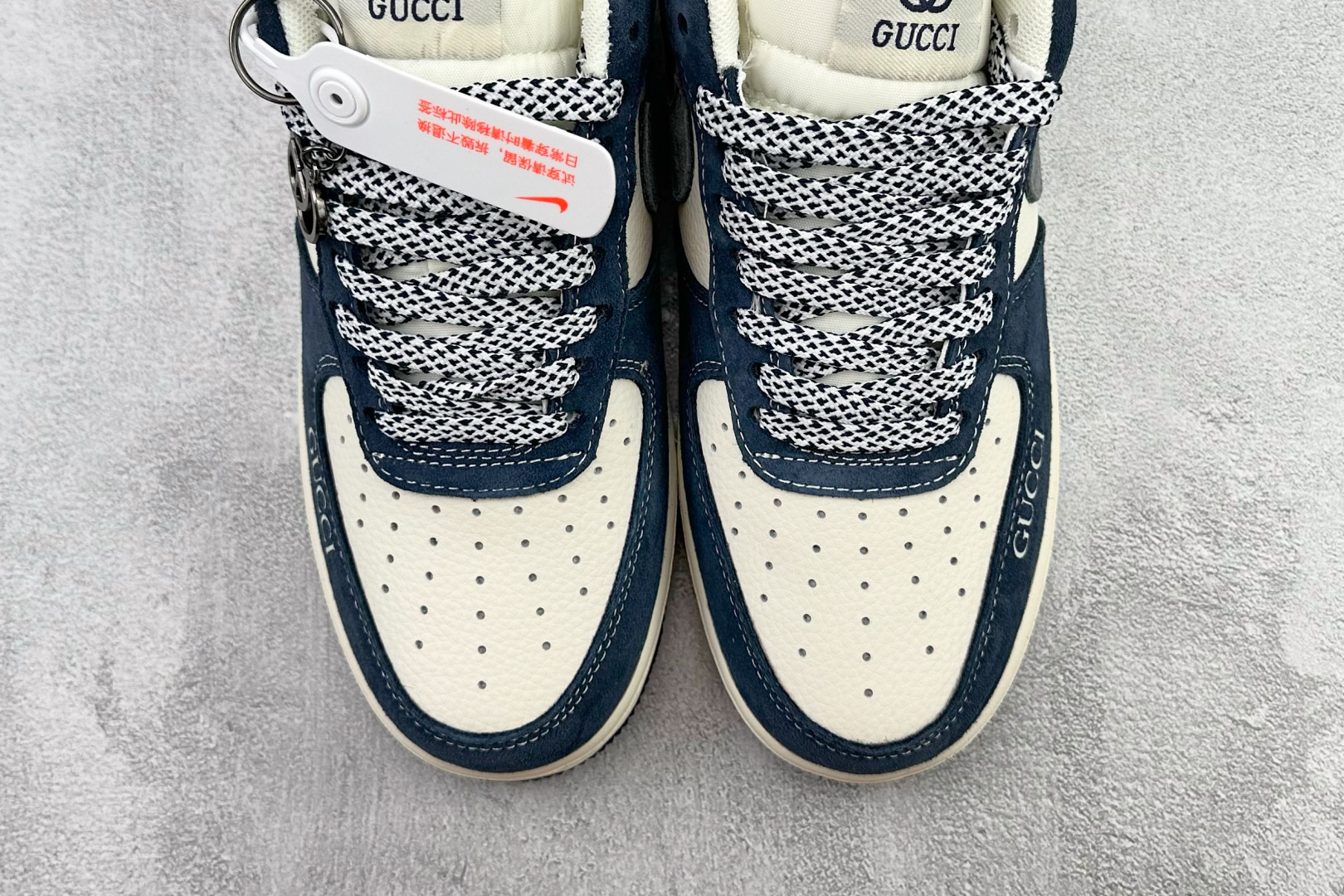 Nike AIR FORCE 1 Low Gucci 联名 蓝白 XL1979-139 Nike AIR FORCE 1 Low Gucci 联名 蓝白 XL1979-139