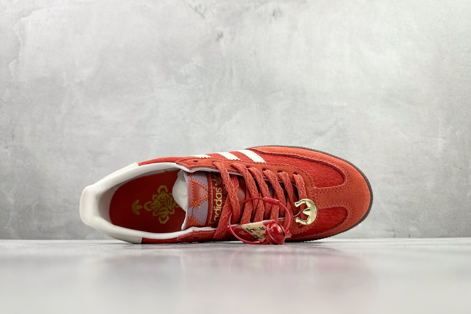 出口订单 adidas originals HANDBALL SPEZIAL CNY新年款 马年限定 红色 KJ6299 出口订单 adidas originals HANDBALL SPEZIAL CNY新年款 马年限定 红色 KJ6299