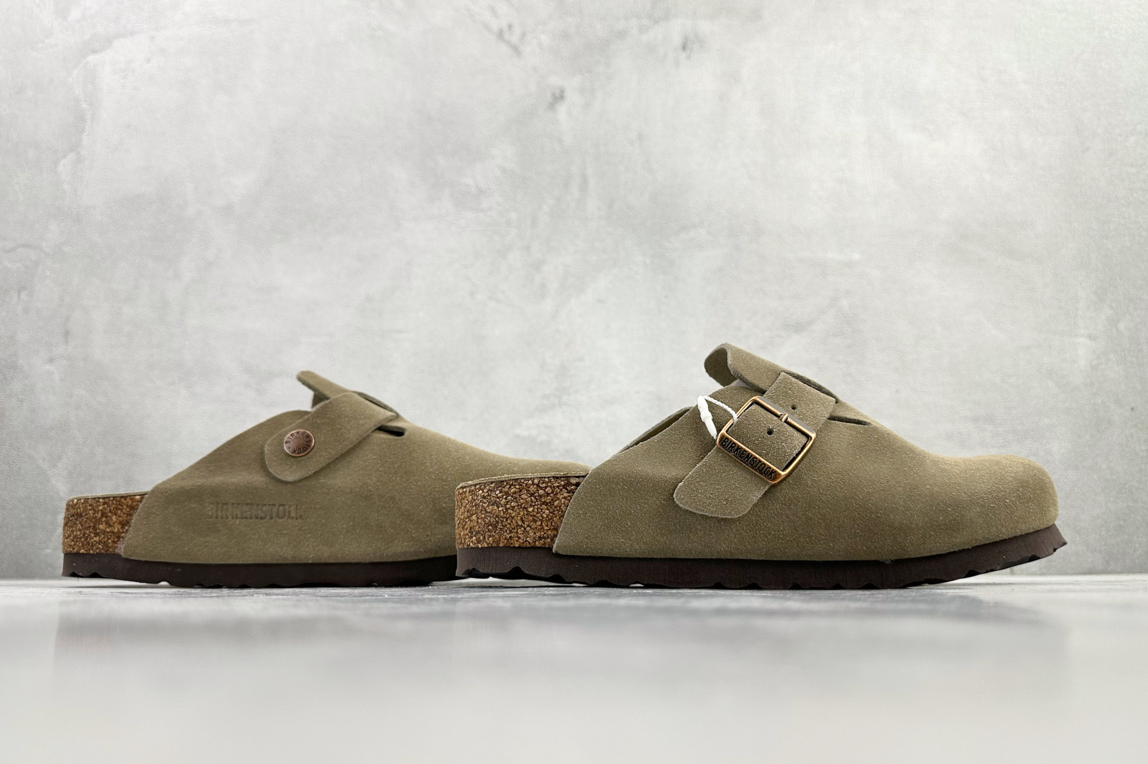 Birkenstock Boston 羚羊棕 0560773 Birkenstock Boston 羚羊棕 0560773