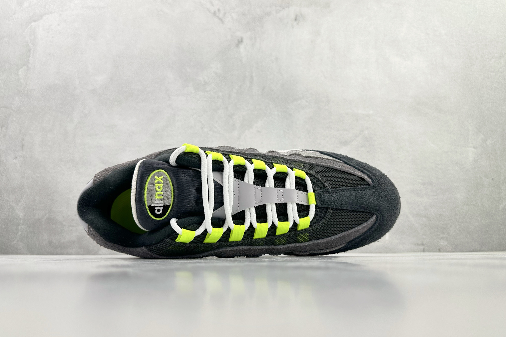 口碑神作 Nike Air 95 Big Bubble OG“Reverse Neon”黑灰 HM4738-001