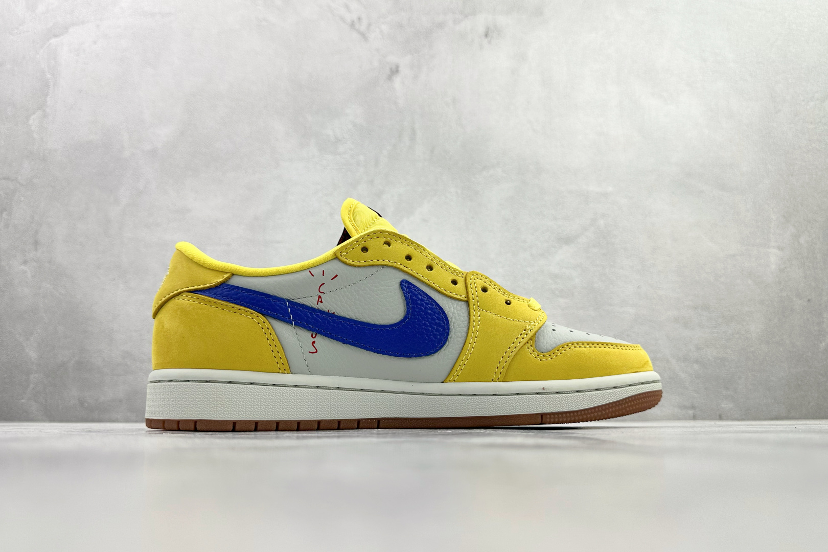 260 Travis Scott x Jordan Air Jordan 1 倒钩 7.0 皮革 Low Canary Yellow 联名款 金丝雀黄 蓝色 DZ4137-700-Chinese UA Cheap High Quatity Brand Clothes Bags handbags Sneakers wholesale wholesaler seller from China Factory suppliers Fashion Clothing Shoes best Quality Beautiful Price 260 Travis Scott x Jordan Air Jordan 1 倒钩 7.0 皮革 Low Canary Yellow 联名款 金丝雀黄 蓝色 DZ4137-700