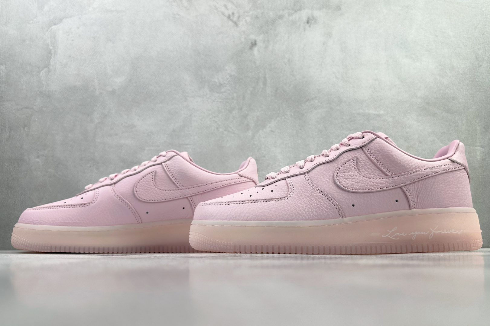 原厂皮 NOCTA x Nike Air Force 1 “Love You Forever”粉银色 CZ8065-600-Chinese wholesaler seller Clothes Bags handbags wholesale Shoes High Quatity wholesaler seller Cheap Sneakers from China Factory Chinese suppliers china wholesale clothing wholesaler seller 原厂皮 NOCTA x Nike Air Force 1 “Love You Forever”粉银色 CZ8065-600