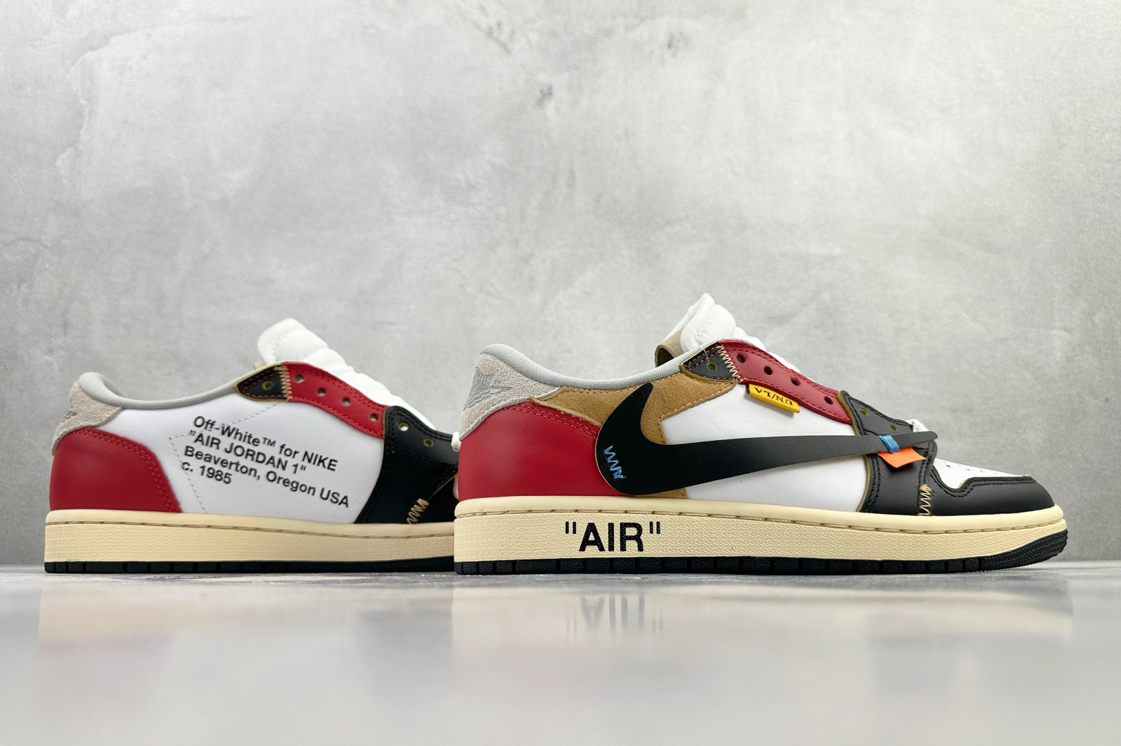 Travis Scott x OFF-WHITE x Jordan Air Jordan 1黑白红 DM7866-104-Chinese wholesaler seller Clothes Bags handbags wholesale Shoes High Quatity wholesaler seller Cheap Sneakers from China Factory Chinese suppliers china wholesale clothing wholesaler seller Travis Scott x OFF-WHITE x Jordan Air Jordan 1黑白红 DM7866-104
