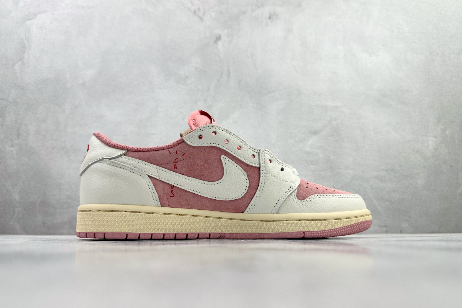 Travis Scott x Jordan Air Jordan 1 粉红色 DM7866-600-Chinese wholesaler seller Clothes Bags handbags wholesale Shoes High Quatity wholesaler seller Cheap Sneakers from China Factory Chinese suppliers china wholesale clothing wholesaler seller Travis Scott x Jordan Air Jordan 1 粉红色 DM7866-600