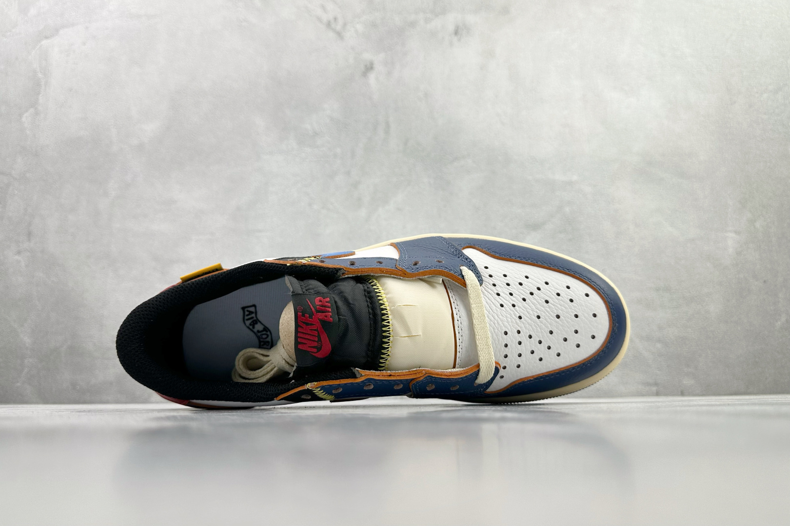 Union x Jordan Air Jordan 1 联名款 黑白蓝 BV1301-146