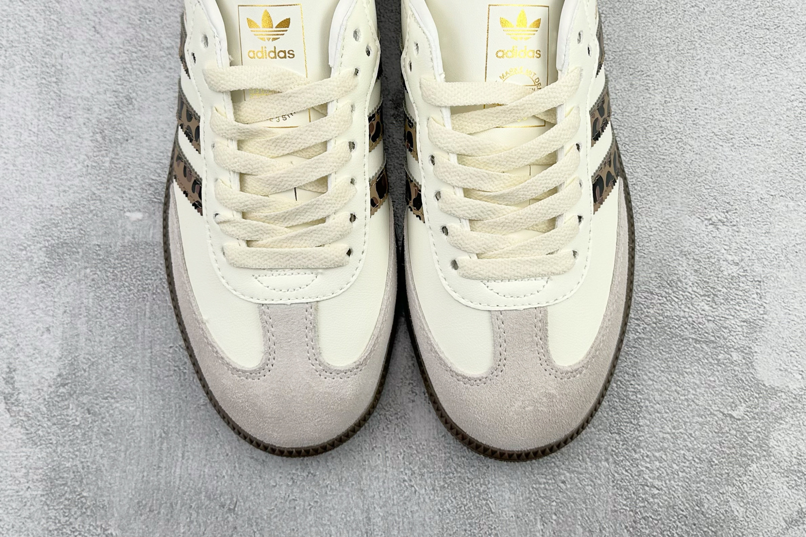 出口订单 adidas originals SAMBA 米色 JQ5874