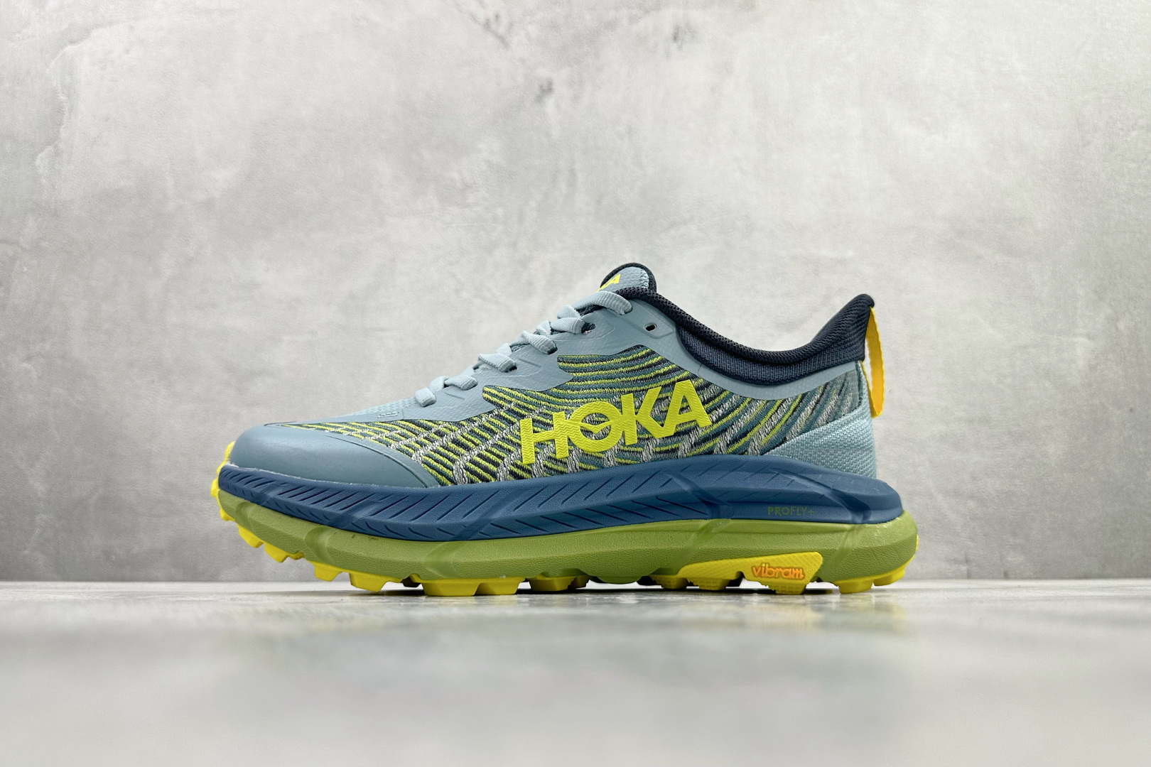 200 平台专供 HOKA ONE ONE Mafate Speed 4 蓝黄 1129930-SBDCT