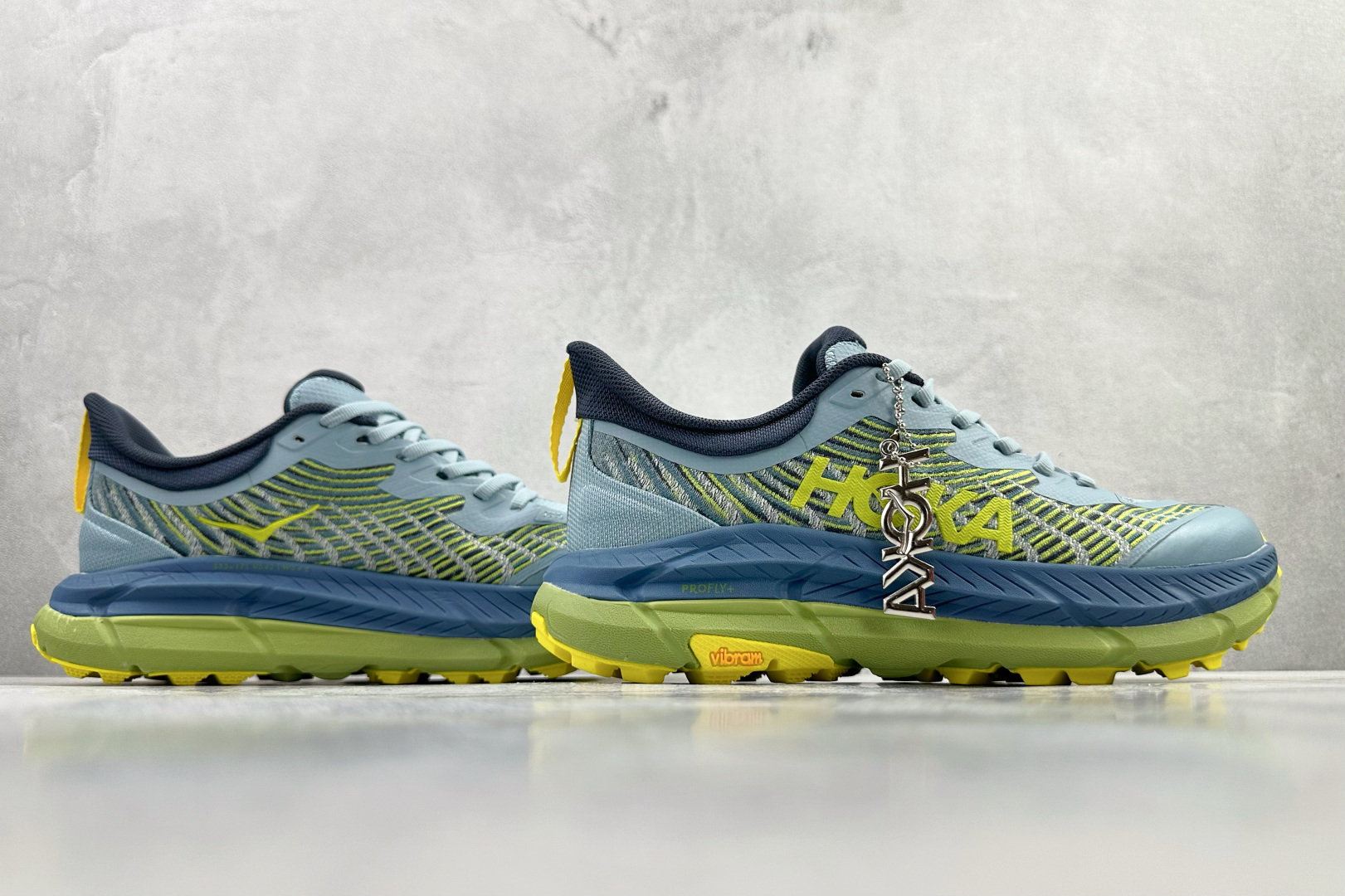 200 平台专供 HOKA ONE ONE Mafate Speed 4 蓝黄 1129930-SBDCT