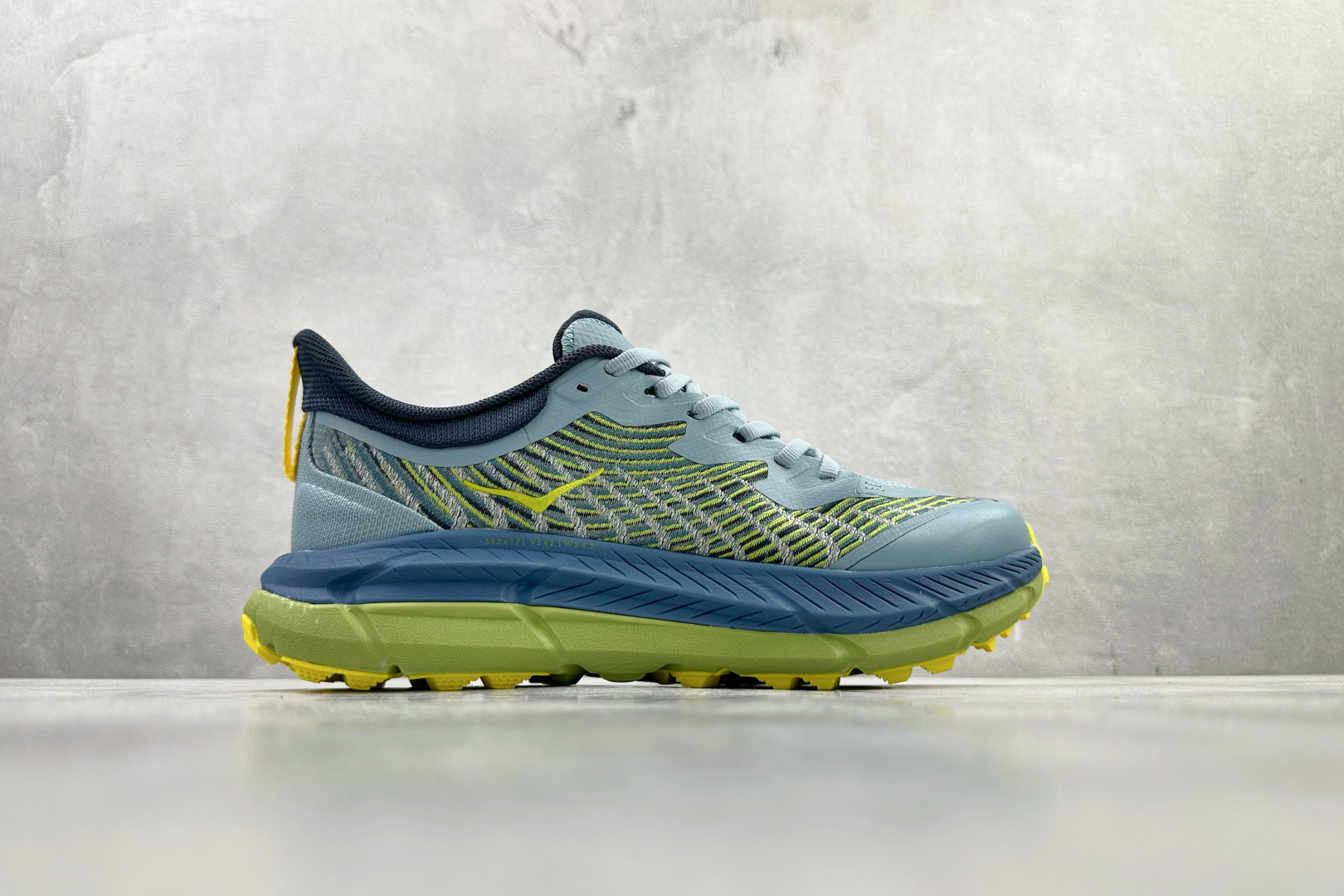 200 平台专供 HOKA ONE ONE Mafate Speed 4 蓝黄 1129930-SBDCT