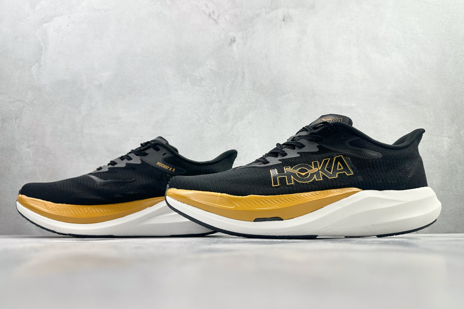 230 平台专供 HOKA ONE ONE Rocket X 3 黑色 1168724-BKG
