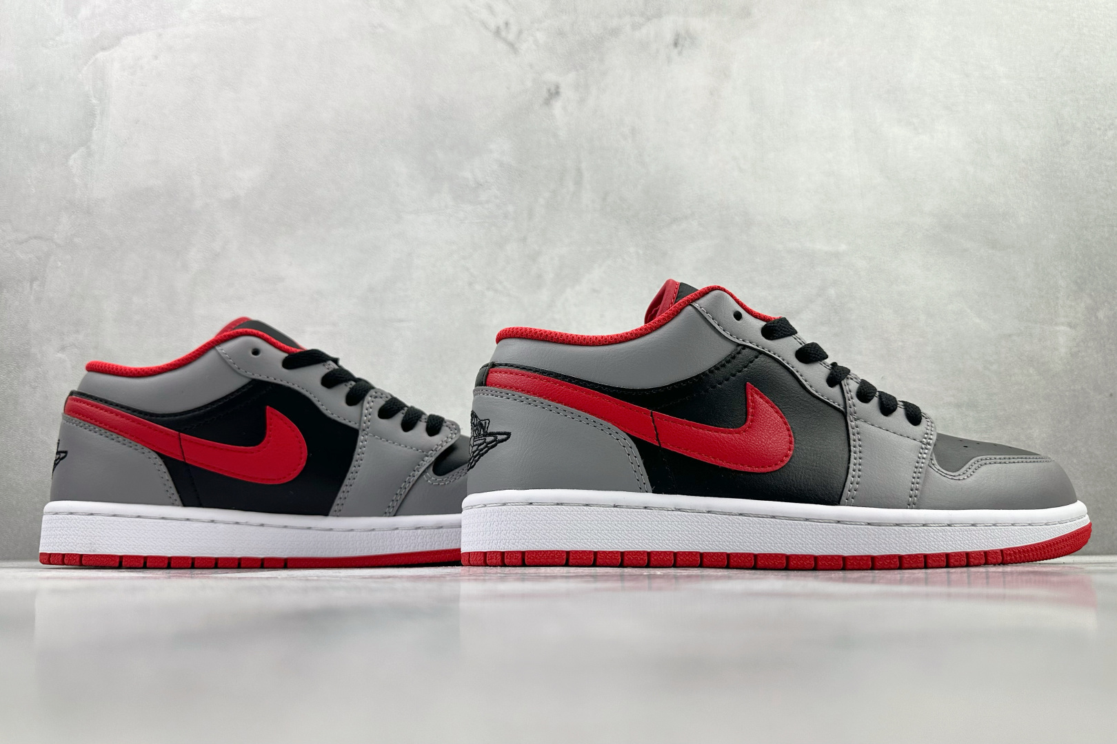 Jordan Air Jordan 1 Low 灰黑粉 553558-060 尺