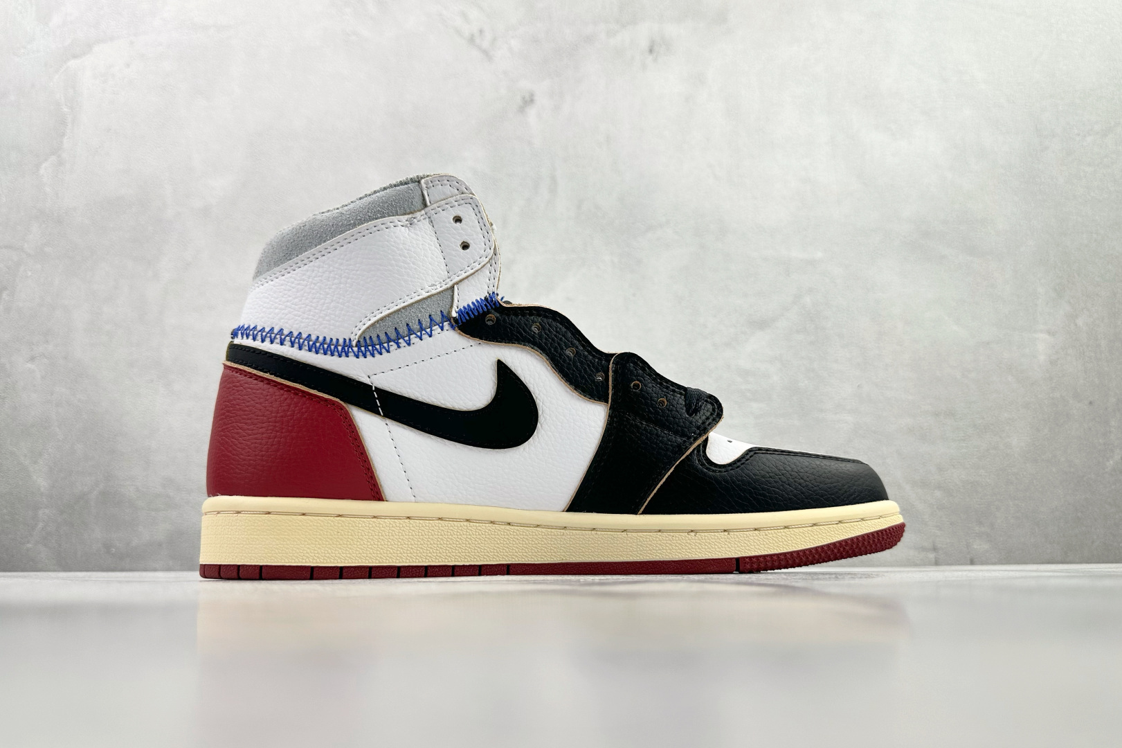 Union x Jordan Air Jordan 1 Retro High Nrg 联名款 黑白红 BV1300-106 尺码 35.5 36 36.5 37.5 38 38.5 39 40 40.5 41 42 42.5 43 44 44.5 45 46 编码 31