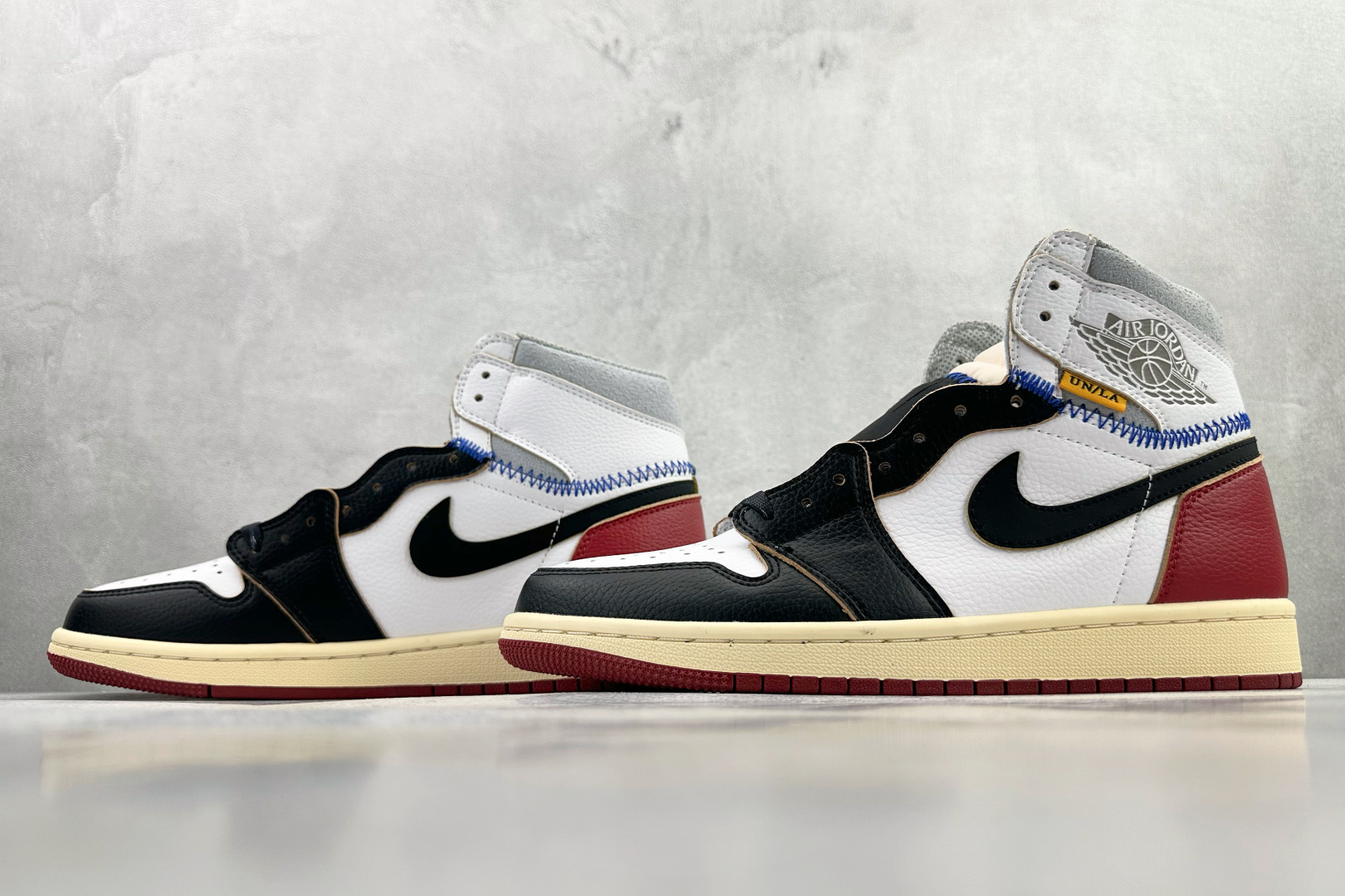 Union x Jordan Air Jordan 1 Retro High Nrg 联名款 黑白红 BV1300-106 尺码 35.5 36 36.5 37.5 38 38.5 39 40 40.5 41 42 42.5 43 44 44.5 45 46 编码 31